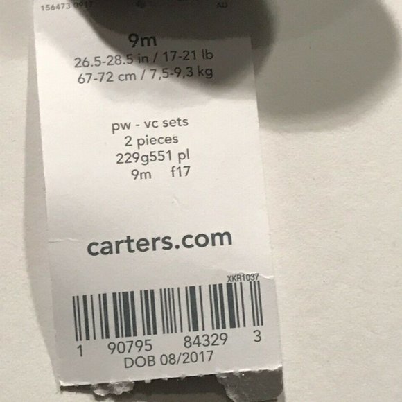 Carters baby boy 9 months - Picture 5 of 5